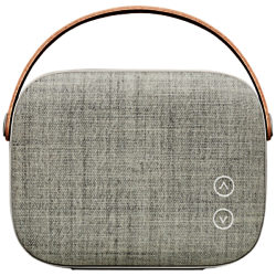 Vifa Helsinki Portable Bluetooth NFC Speaker With Leather Handle Sandstone Grey